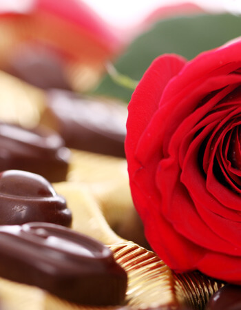 Roses & chocolats, Idée cadeau