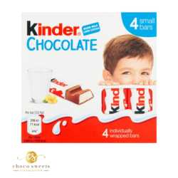 KINDER CHOCOLAT 4 MINI BARS