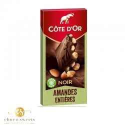 Chocolat blanc avec amandes Lindt SWISS CLASSIC Grandes – Barre (150 g)  150g 